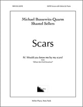 Scars SATB choral sheet music cover